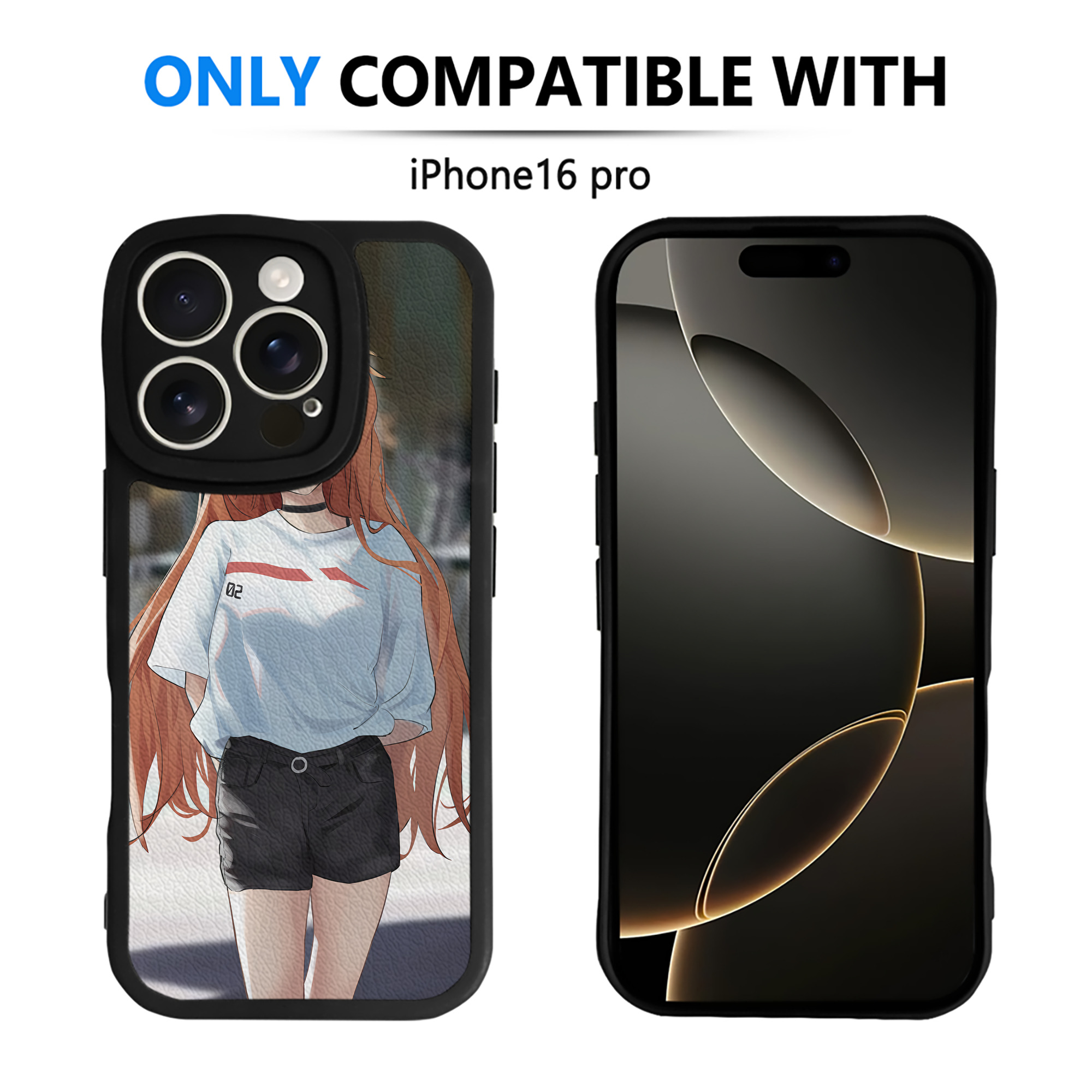 （画像用） EVA 新世紀エヴァンゲリオン 【iPhone 16シリーズ対応】シリコンスマホケース（レザー調） 材質：シリコン